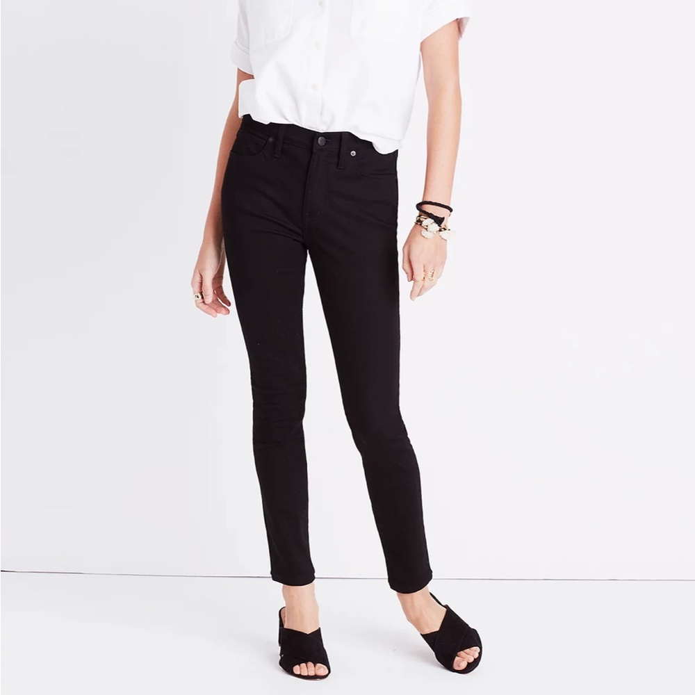 Madewell Black Skinny Jeans